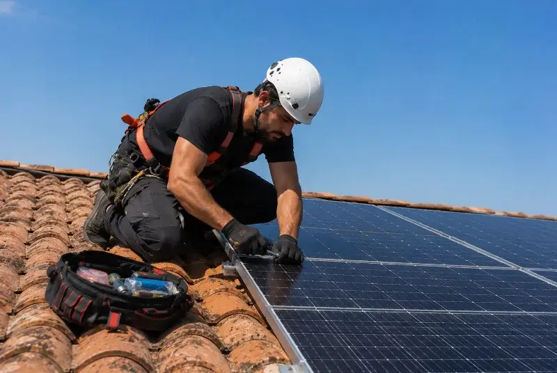 Maintenance et monitoring de panneaux solaires à Salles-sur-l'Hers